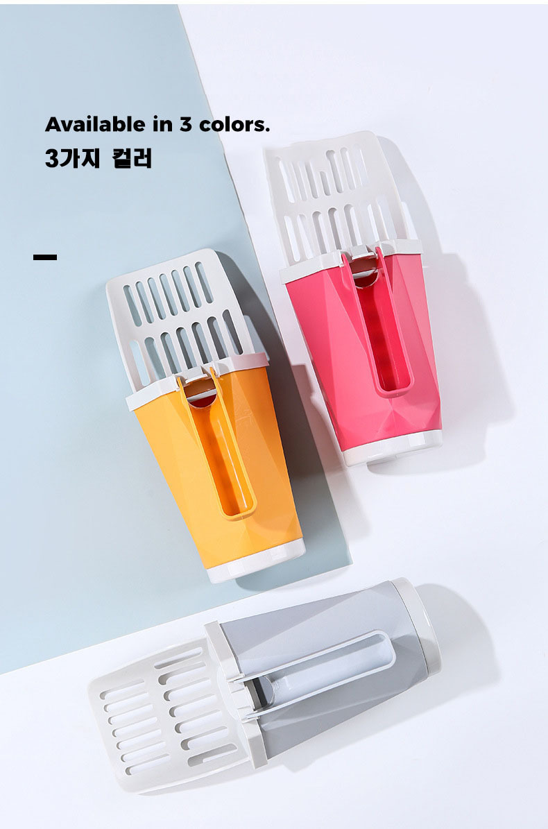 고양이 화장실 모래삽 일체형 배변처리용 벤토나이트 두부 모래 뒤처리 삽 상세 이미지 7